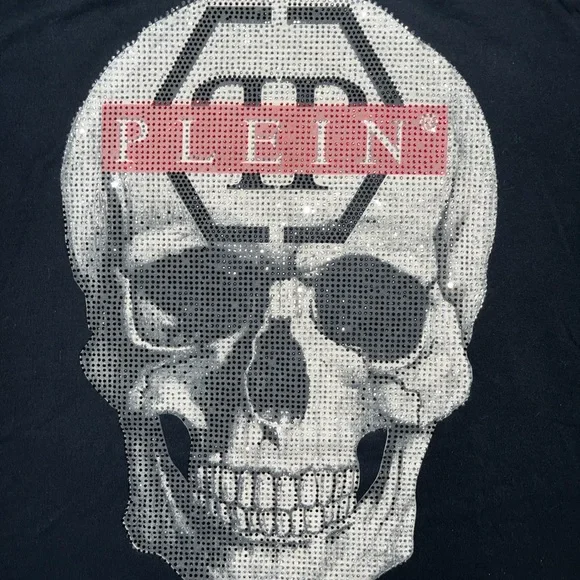 Philip Plein Skull Tee Shirt - Picture 3 of 5